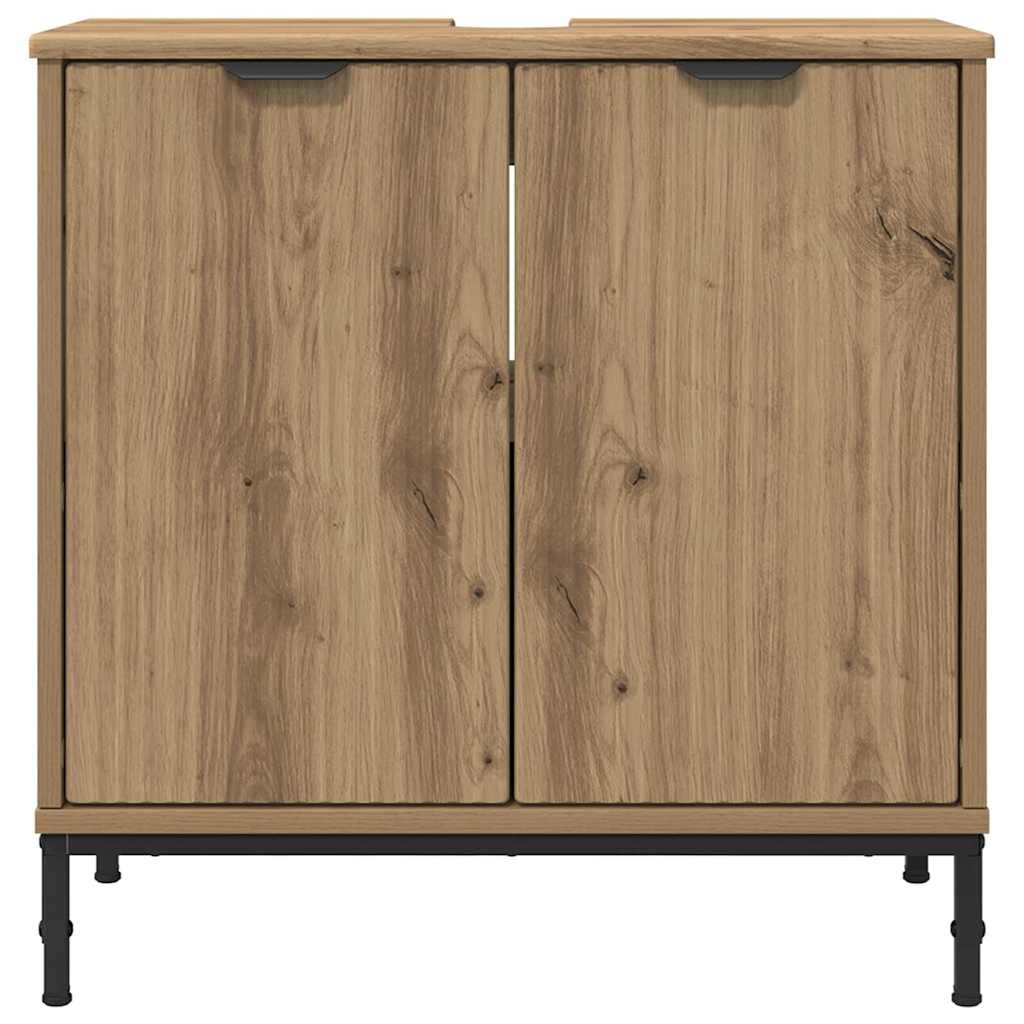 Armadio per Lavabo da Bagno Rovere artigianale | homemem39