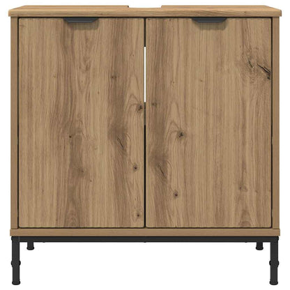 Armadio per Lavabo da Bagno Rovere artigianale | homemem39