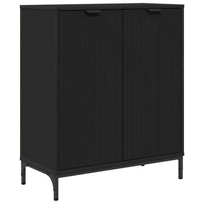 Credenza Nero 69.5 x 33 x 82 cm Legno multistrato