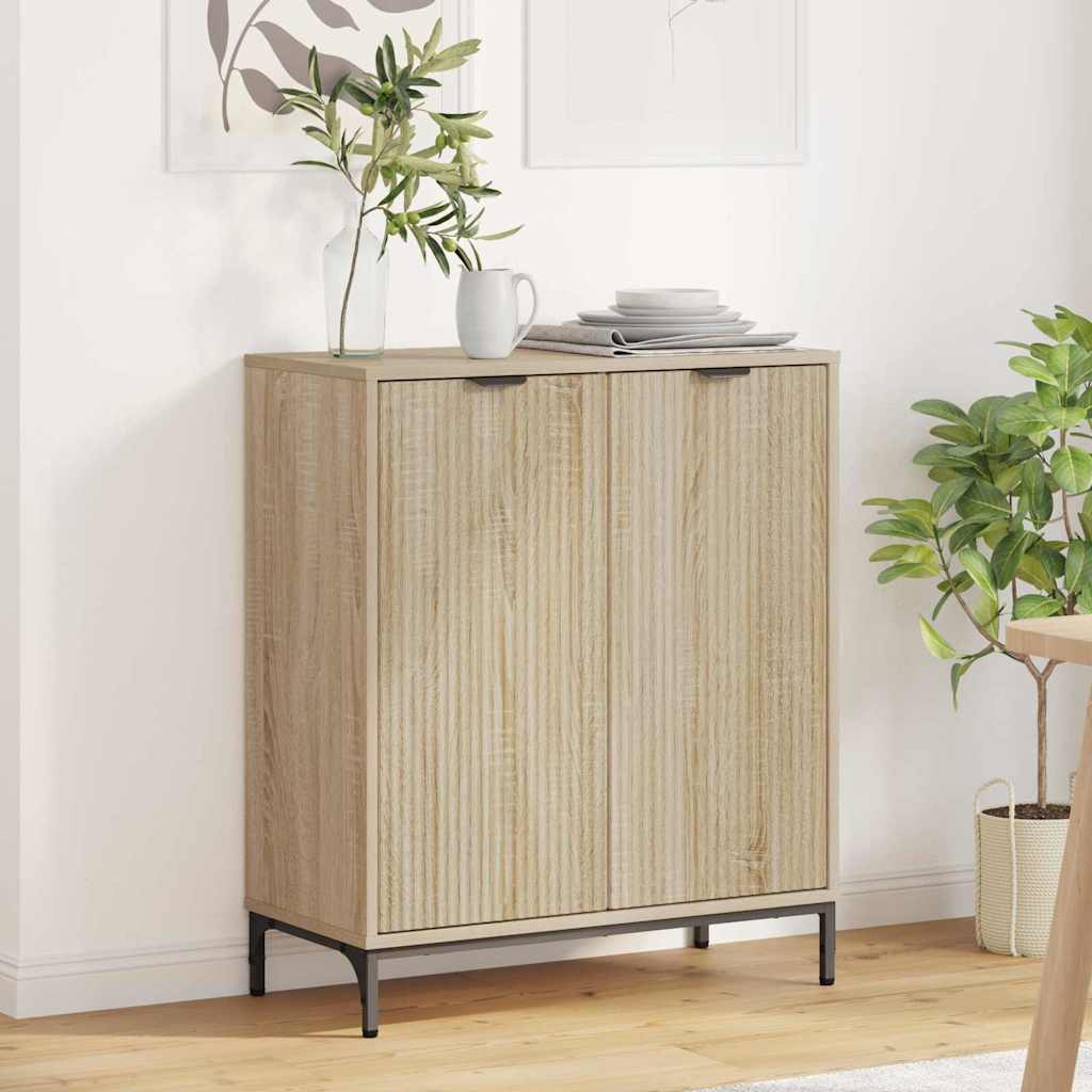 Credenza rovere sonoma 69.5 x 33 x 82 cm Legno multistrato
