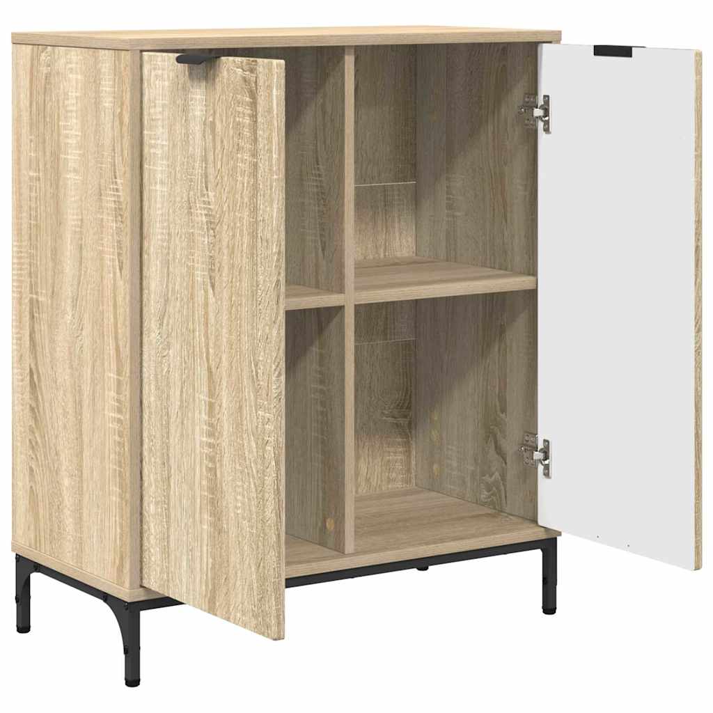 Credenza rovere sonoma 69.5 x 33 x 82 cm Legno multistrato