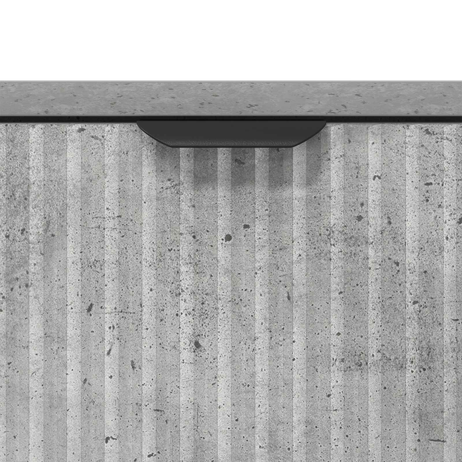 Credenza Grigio cemento 69,5 x 33 x 82 cm Legno ingegnerizzato | homemem39