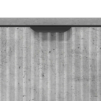 Credenza Grigio cemento 69,5 x 33 x 82 cm Legno ingegnerizzato | homemem39