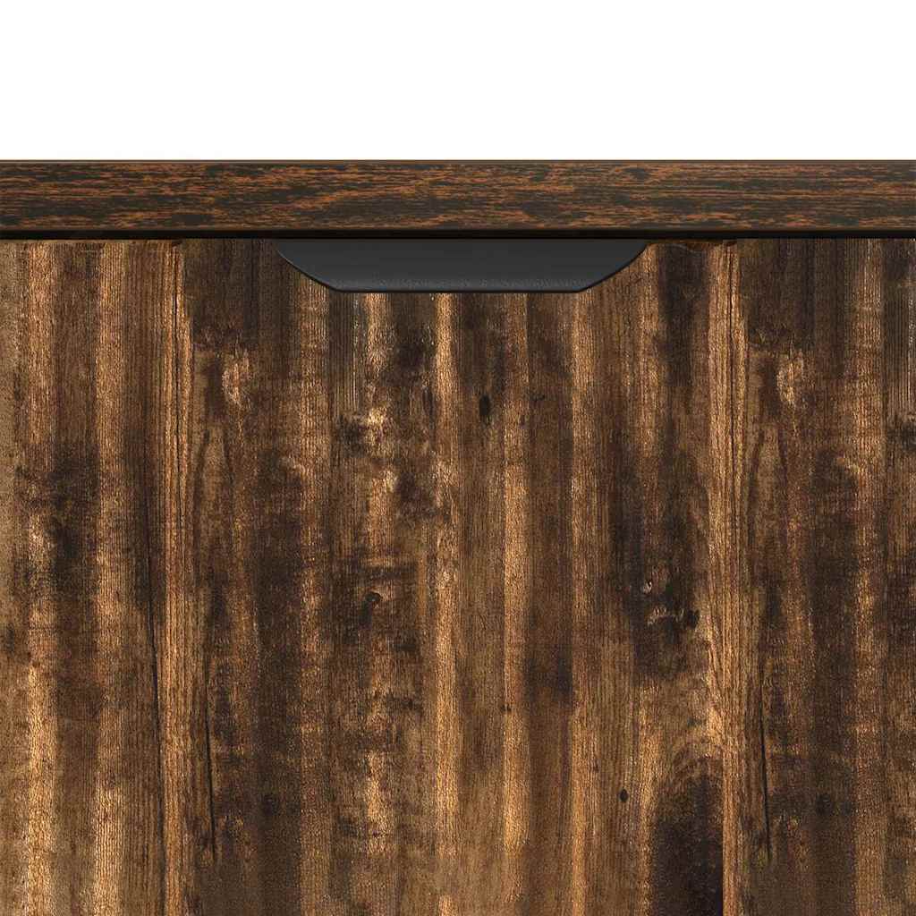 Credenza Rovere fumo 69.5 x 33 x 82 cm Legno multistrato