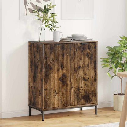 Credenza Rovere fumo 69.5 x 33 x 82 cm Legno multistrato