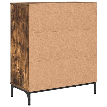 Credenza Rovere fumo 69.5 x 33 x 82 cm Legno multistrato