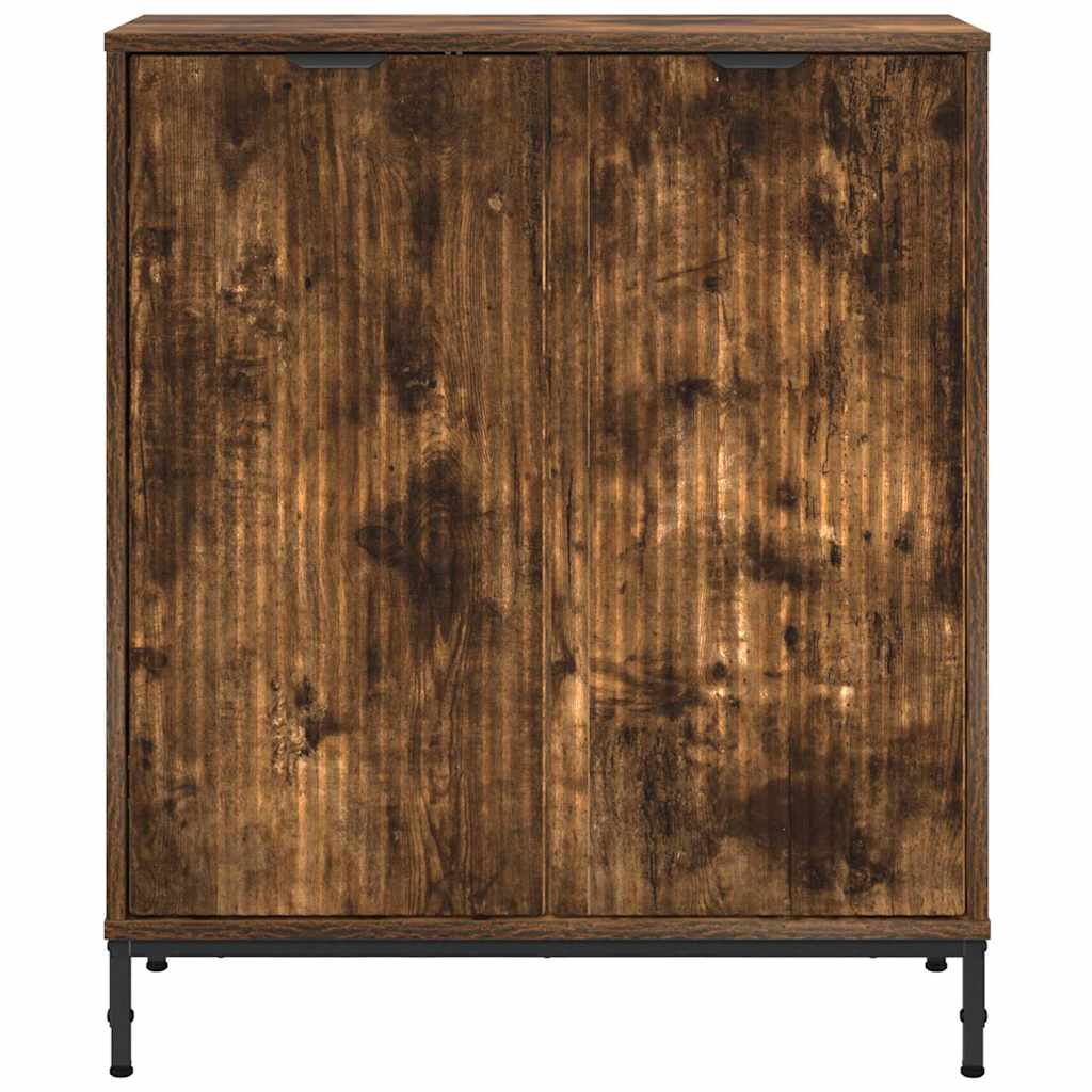Credenza Rovere fumo 69.5 x 33 x 82 cm Legno multistrato