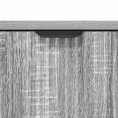 Credenza Grigio sonoma 69.5 x 33 x 82 cm Legno multistrato