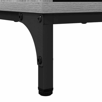 Credenza Grigio sonoma 69.5 x 33 x 82 cm Legno multistrato