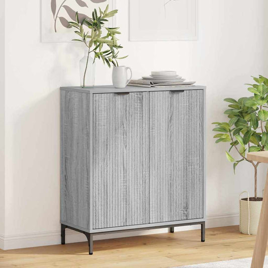 Credenza Grigio sonoma 69.5 x 33 x 82 cm Legno multistrato