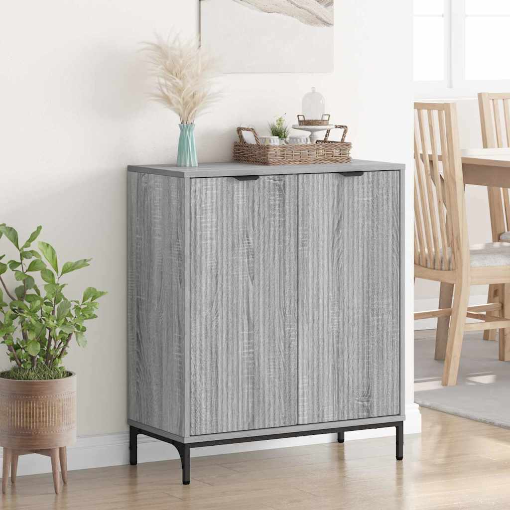 Credenza Grigio sonoma 69.5 x 33 x 82 cm Legno multistrato