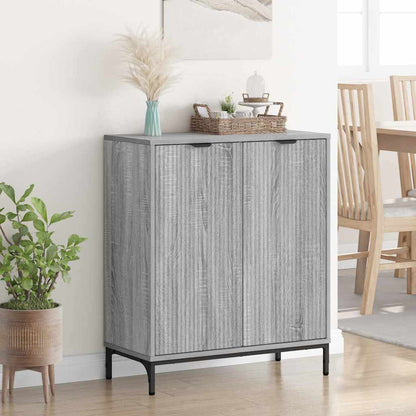 Credenza Grigio sonoma 69.5 x 33 x 82 cm Legno multistrato