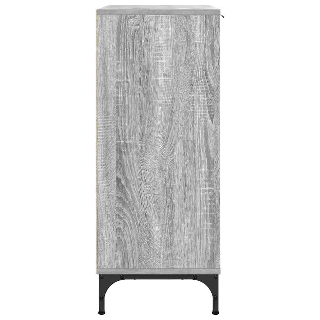 Credenza Grigio sonoma 69.5 x 33 x 82 cm Legno multistrato