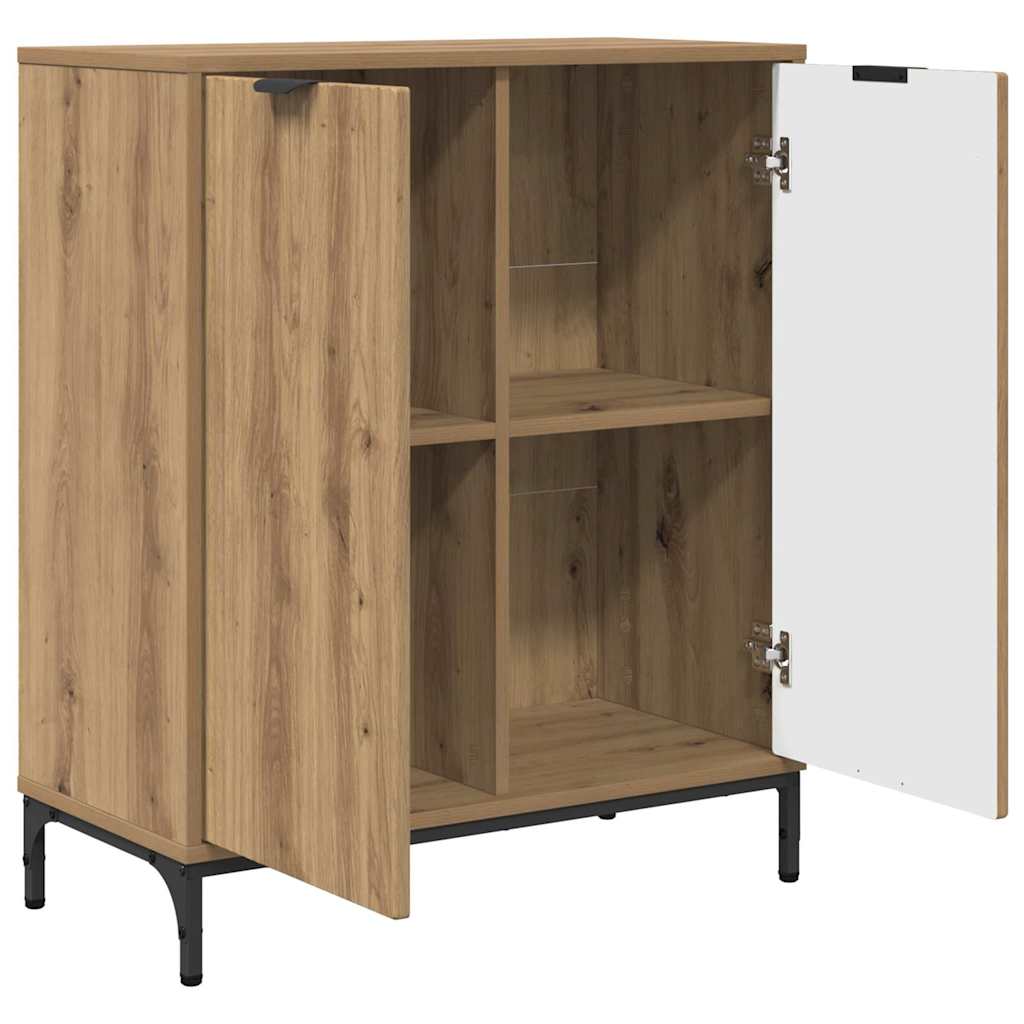Credenza rovere artigianale 69.5 x 33 x 82 cm Legno multistrato