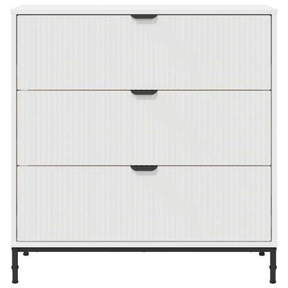 Credenza Bianco 79.5 x 33 x 82 cm Legno multistrato