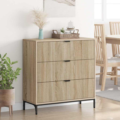 Credenza rovere sonoma 79.5 x 33 x 82 cm Legno multistrato