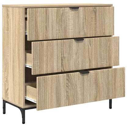 Credenza rovere sonoma 79.5 x 33 x 82 cm Legno multistrato