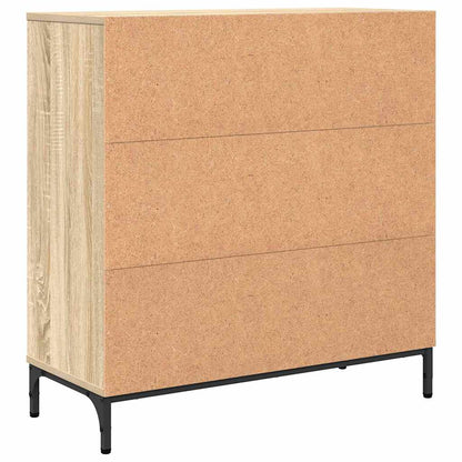 Credenza rovere sonoma 79.5 x 33 x 82 cm Legno multistrato