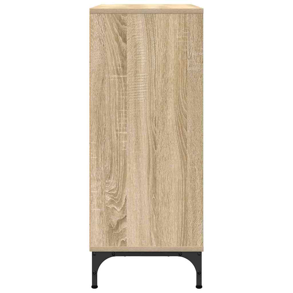 Credenza rovere sonoma 79.5 x 33 x 82 cm Legno multistrato