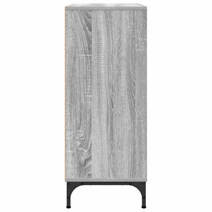 Credenza Grigio sonoma 79.5 x 33 x 82 cm Legno multistrato