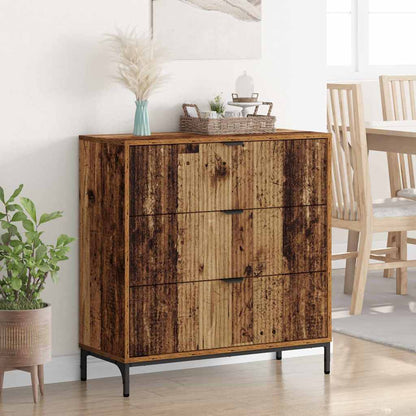 Credenza Legno vecchio 79.5 x 33 x 82 cm Legno multistrato