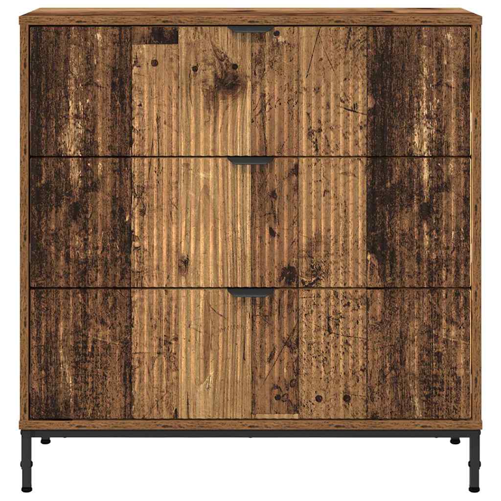 Credenza Legno vecchio 79.5 x 33 x 82 cm Legno multistrato
