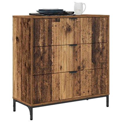 Credenza Legno vecchio 79.5 x 33 x 82 cm Legno multistrato