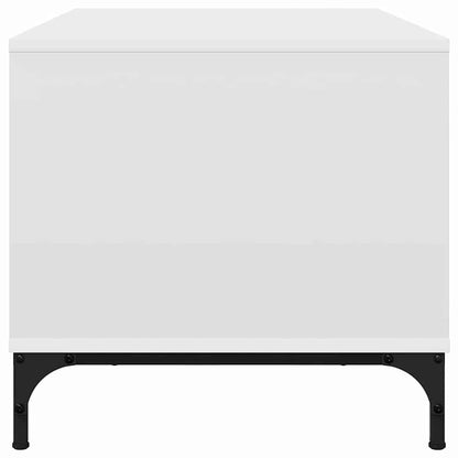Tavolino da salotto Bianco 90 x 49 x 46 cm Legno multistrato | homemem39