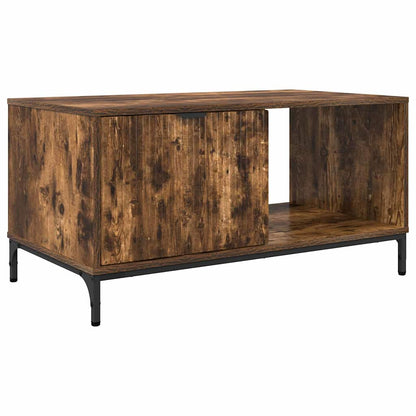 Tavolino da salotto con cassetto Rovere fumé 90 x 49 x 46 cm | homemem39