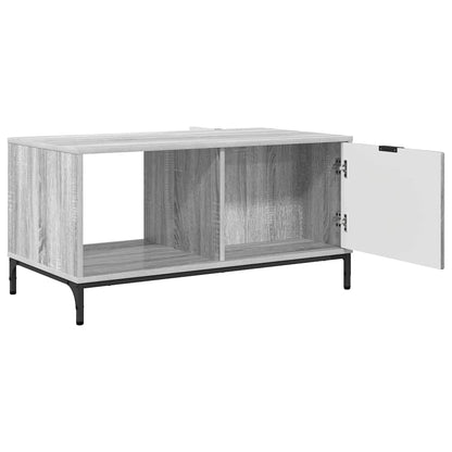Tavolino da salotto con cassetto Grigio Sonoma 90 x 49 x 46 cm | homemem39