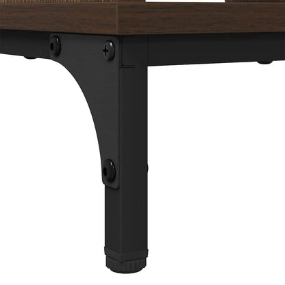 Tavolino da salotto con cassetto Rovere Marrone 90 x 49 x 46 cm | homemem39