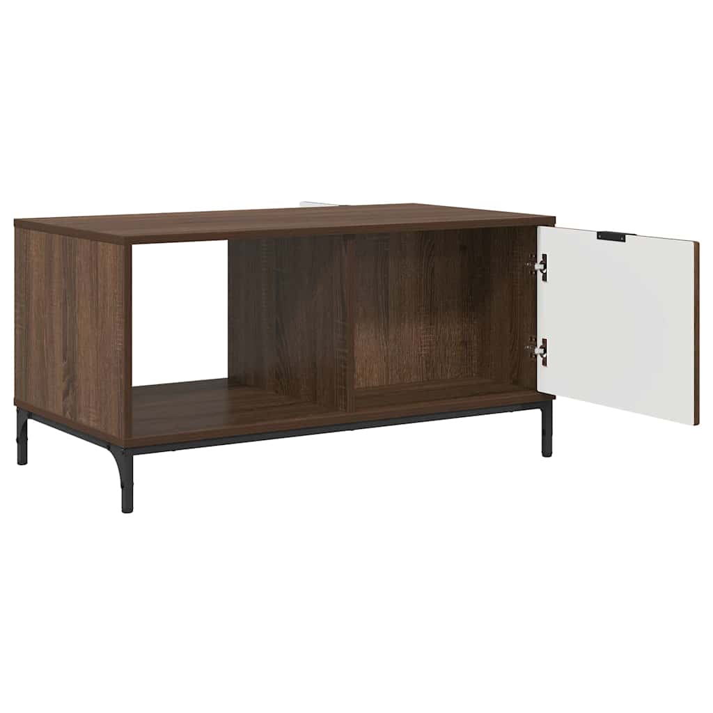 Tavolino da salotto con cassetto Rovere Marrone 90 x 49 x 46 cm | homemem39
