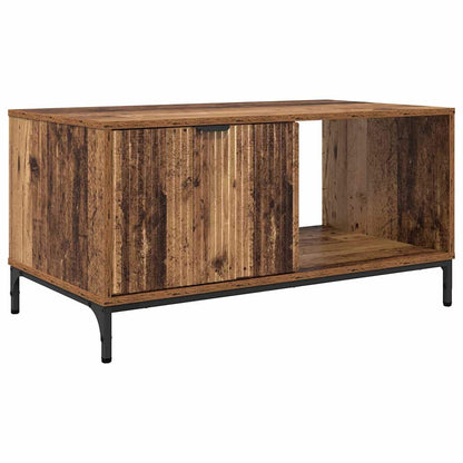 Tavolino da salotto con cassetto Legno vecchio 90 x 49 x 46 cm | homemem39
