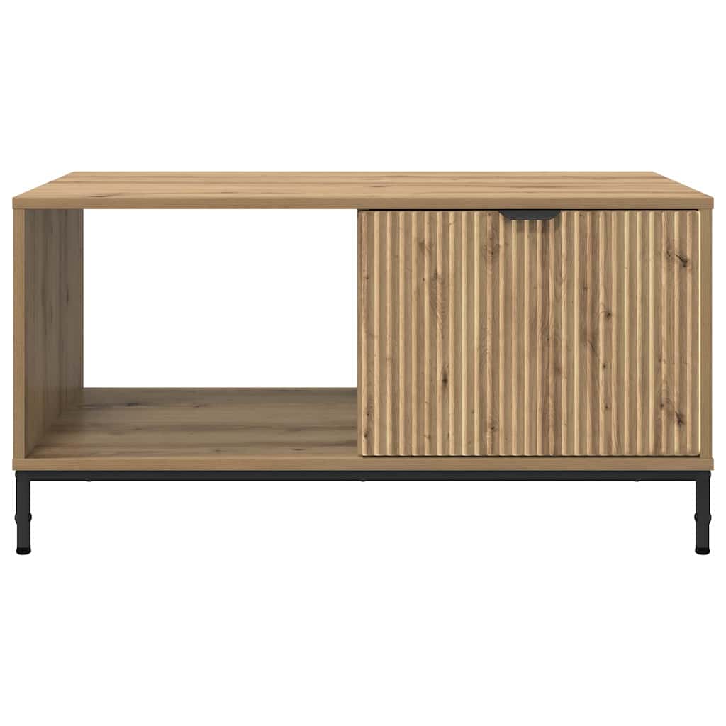 Tavolino da salotto Rovere artigianale 90 x 49 x 46 cm | homemem39