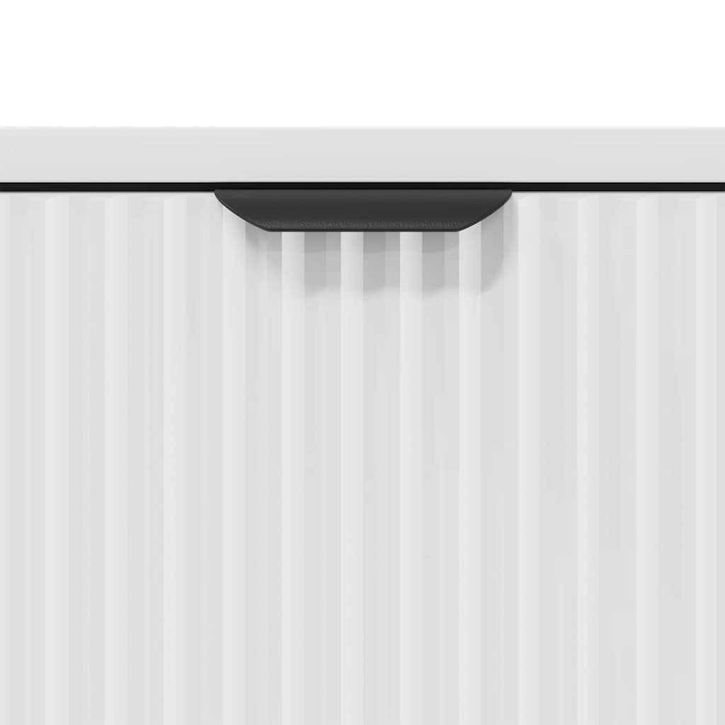 Credenza Bianco 89.5 x 33 x 82 cm Legno multistrato