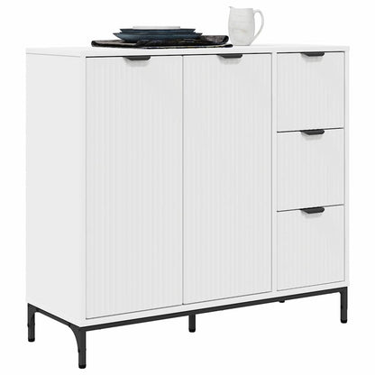 Credenza Bianco 89.5 x 33 x 82 cm Legno multistrato