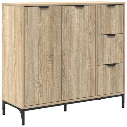 Credenza rovere sonoma 89.5 x 33 x 82 cm Legno multistrato
