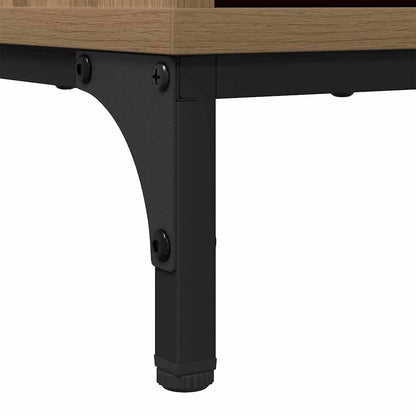 Credenza rovere artigianale 89.5 x 33 x 82 cm Legno multistrato