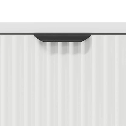 Comodino Bianco 63.5 x 36 x 61 cm Legno multistrato