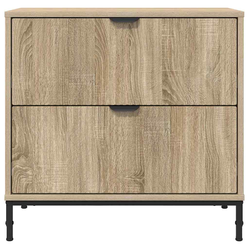 Comodino rovere sonoma 63.5 x 36 x 61 cm Legno multistrato