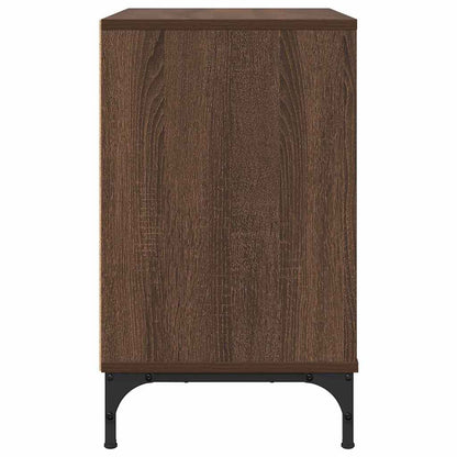 Comodino Rovere marrone 63.5 x 36 x 61 cm Legno multistrato