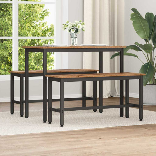 Panchina da pranzo Legno vecchio 100 x 32,5 x 48,5 cm | homemem39