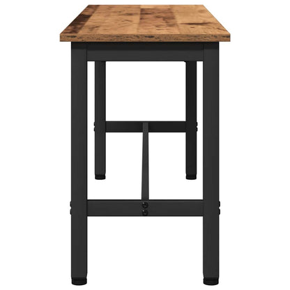 Panchina da pranzo 2 pcs Legno vecchio 100 x 32,5 x 48,5 cm