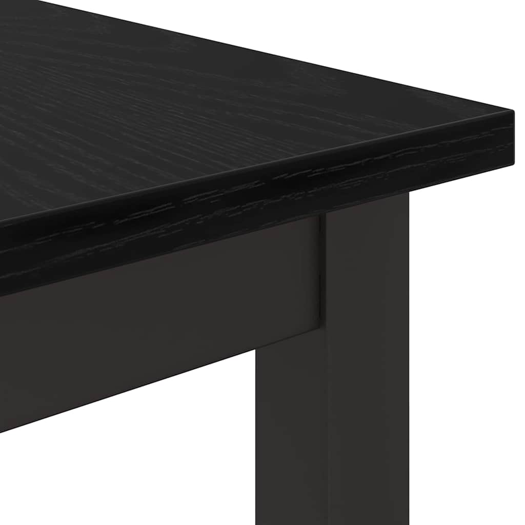 tavolo Rovere Nero 80 x 50 x 76,5 cm | homemem39