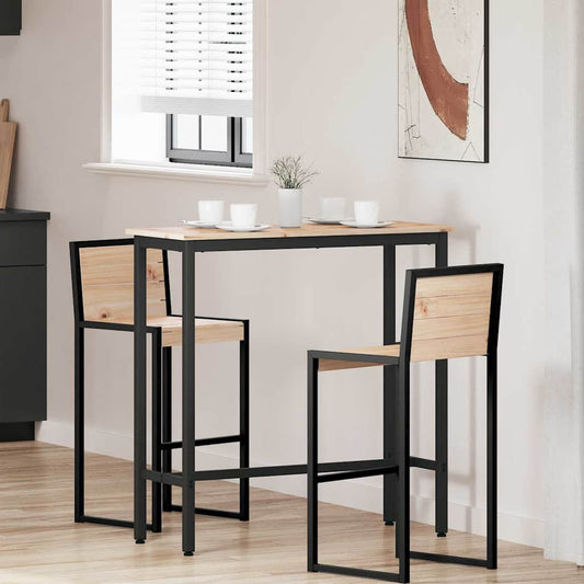 tavolo Naturale 100 x 40 x 101 cm - homemem39