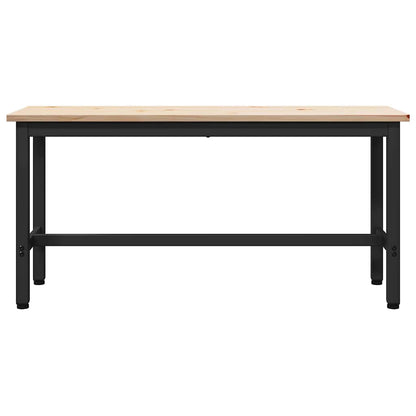 Panchina da pranzo Naturale 100 x 32,5 x 49 cm