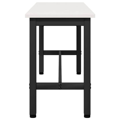 Panchina da pranzo Bianco 100 x 32,5 x 49 cm