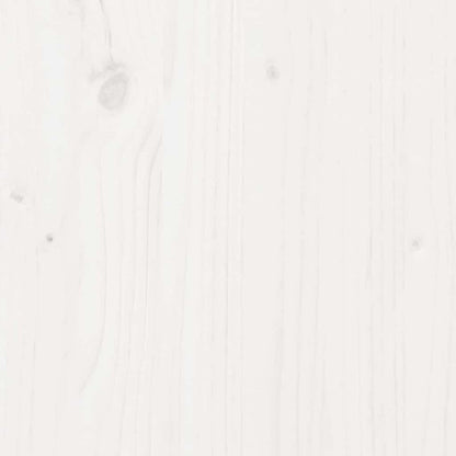 tavolo Bianco 80 x 50 x 77 cm Legno ingegnerizzato e acciaio | homemem39