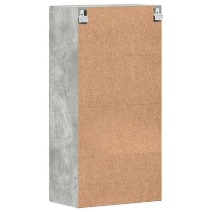 Armadio in Legno Grigio cemento 50 x 29 x 100 cm