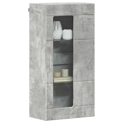 Armadio in Legno Grigio cemento 50 x 29 x 100 cm